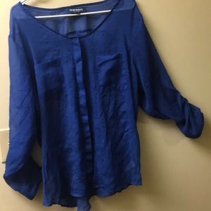 Blue blouse realness!